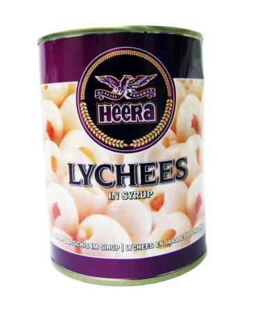 Heera - Lychees in Syrup - 567g Lychees 567 g (Pack of 1) - Buy Online on GoSupps.com