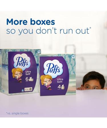 Puffs Cube Ultra Design Tissues 56 ct - 1 Box | Soft & Stylish Tissues - Buy Online on GoSupps.com