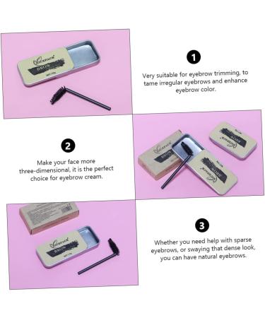 FRCOLOR 3 Sets Eyebrow Soap Makeup Kit Bar Soap Natural Wax Eyebrow Styling Cream Eyebrow Cream Fluffy Woman - Buy Online on GoSupps.com