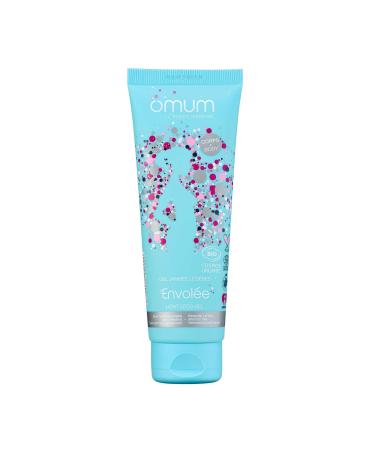 OMUM - Cooling gel for feet and heavy legs - 125 ml - L'Envolée - Circulation, cold effect, relieving, relaxing, moisturizing - organic & natural - Made in France, Vegan, compatible with pregnancy and