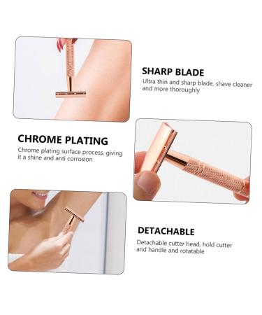 Didiseaon Old Razor Safety Razors | Reusable Zinc Alloy Shavers for Men & Women | Premium Facial Shaving Tools for All Skin Types - Buy Online on GoSupps.com