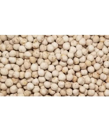 White Roasted Salted Chickpeas - Oil-Free Tasty Snack, Plant-Based Protein, Energy Boost - 5lbs Resealable Bag by Presto Sales LLC - Buy Online on GoSupps.com