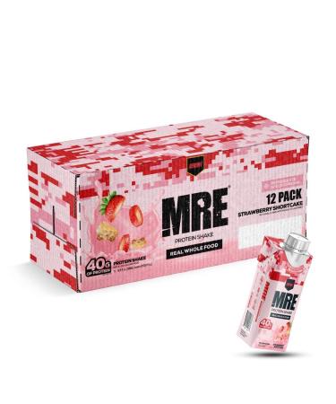 Redcon1 - MRE, Ready To Drink, Protein Shake Strawberry Shortcake (Case of 12)
