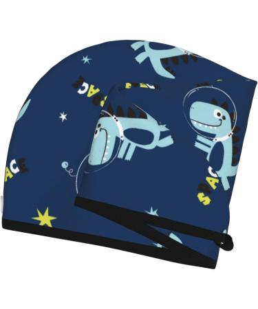 Space Dinosaur Microfiber Hair Towel - Super Absorbent Coral Velvet Wrap for Long Curly & Thick Hair - Quick Dry Hair Cap for Women - Buy Online on GoSupps.com