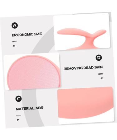 SOESFOUFU Foot Foot Rub Glass Foot File Feet File Foot Files Foot File Calluses Remover for Feet Foot Scrubber File Foot File with Handle Abs Pink Pedicure Rubbing Feet - Buy Online on GoSupps.com