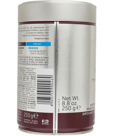  illy Coffee Caffe Espresso 250g - Canned illy Coffee for the Italian Market - Buy Online on GoSupps.com