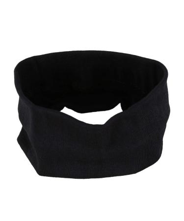 2 Pcs Women Cotton Hairbands - Stylish Sweat-Resistant Headbands for Ladies | Black Hair Accessories - Buy Online on GoSupps.com