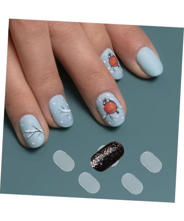  NOLITOY NOLITOY 10 Sheets Adhesive Tabs for Nails Manicure Stickers Nail Art Supplies Invisible Adhesive Pastes for Nails Double Sided Glue - Buy Online on GoSupps.com