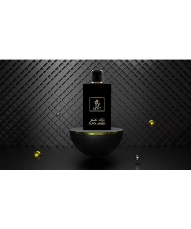 AYAT PERFUMES - 100ml - Eau De Parfum for Women - Arabian Oriental Scent - Dubai Perfume Made and designed in United Arab Emirates (Black Amber) - Buy Online on GoSupps.com
