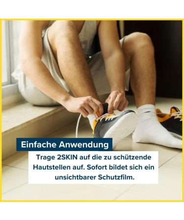 Buy Pjuractive 2Skin Anti-Chafing Gel - Invisible Waterproof Skin Protection - 20ml (3-Pack) - No More Blister Plasters - Buy Online on GoSupps.com