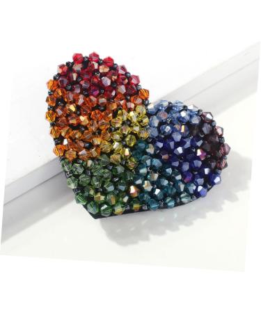 minkissy Metal Hair Clips Colored Hair Clips Metal Hair Barrettes Colorful Hair Clip Alloy Snap Clip Heart Hair Clip Colorful Heart Clip Heart-shaped Beads - Buy Online on GoSupps.com