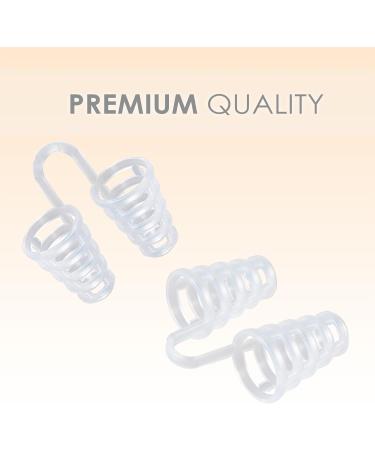Buy Snoring Solutions by Mobi Lock | Soft Cone Silicone for Nasal Snorers | Pack of 12 - International Shipping - Buy Online on GoSupps.com