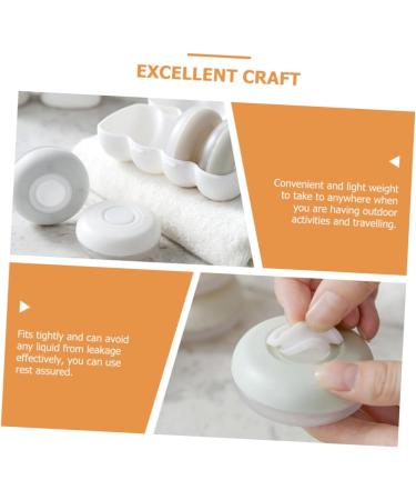 POPETPOP 2 Sets Push Type Lotion Bottle Refillable Liquid Container Shampoo Bottle Shampoo Dispenser Bottle Soap Lotion Empty Shower Bottle Hand Cream Bottle Pp Empty Bottle Travel Round - Buy Online on GoSupps.com