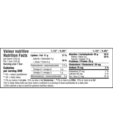 Oatmeal & Honey Protein - Energy Bar Gluten Free Snack High in Fiber Banana-Carob 100g Bar (12 count) Banana-Carob 100 grams - Buy Online on GoSupps.com