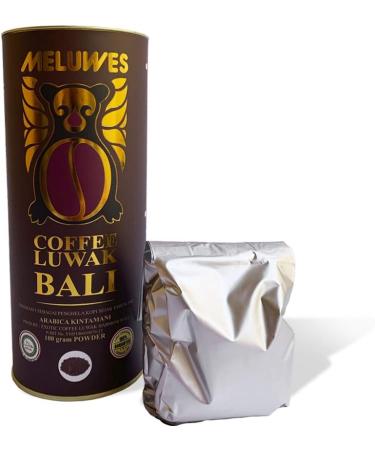 Kopi Luwak Coffee 100% Arabica. Bali civet coffee. Roasted and ground beans. The best coffee in the world - Buy Online on GoSupps.com