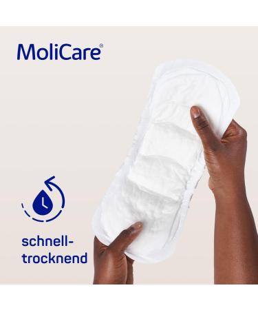 MoliCare Premium Lady Pads - Incontinence Pads for Women with Bladder Weakness | Aloe Vera 3 Drops | 168 Pieces - International Shipping - Buy Online on GoSupps.com