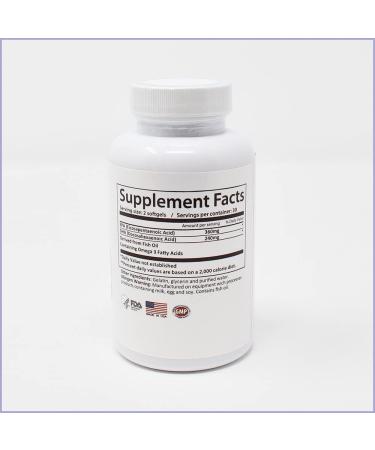CARSON LIFE DHA & EPA Brain Supplement - 60 Capsules - USA Made for Improved Memory & Brain Function - Buy Online on GoSupps.com