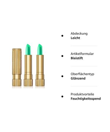 99native Magic Temperature Change Crystal Jelly Lipstick - Green | Long-Lasting Moisturizing Lip Balm - Buy Online on GoSupps.com
