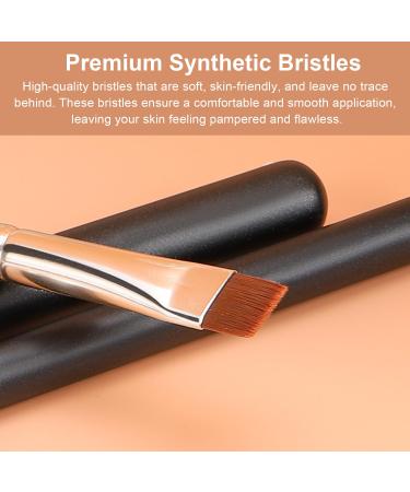 TEOYALL Thin Flat Eyeliner Brush - Precise Eyebrow Definer & Concealer Brush for Blemishes | Multifunctional Makeup Tool - Buy Online on GoSupps.com