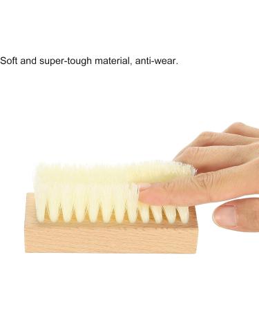 PATIKIL Shoe Cleaner Brush Square Handheld Polish Daubers for Leather Boots Canvas Sneakers White - Buy Online on GoSupps.com