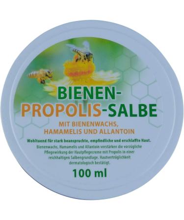 Pack of 3 Bee Propolis Ointment with Propolis Beeswax Witch Hazel and Allantoin 100 ml - Buy Online on GoSupps.com