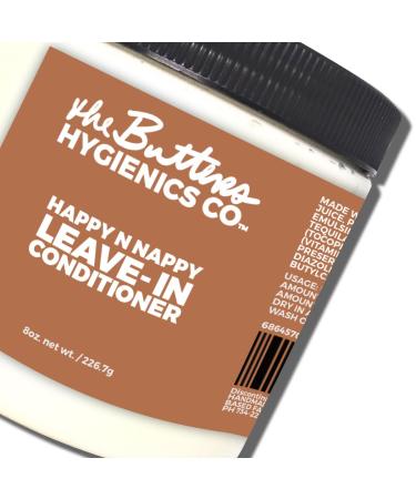 Happy N Nappy Deep Conditioning Leave-In | Avocado Oil & Agave for Kinky Nappy Wavy & Natural Black Hair - International Shipping Available - Buy Online on GoSupps.com