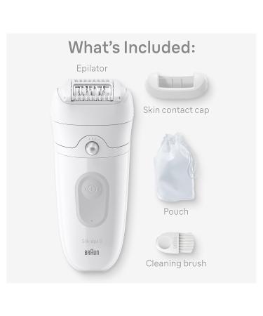 Braun Silk- pil 5 Epilator - Hair Removal Device for Women Wet & Dry Shaver & Trimmer SE5-011 Skin Contact Cap - International Shipping Available - Buy Online on GoSupps.com