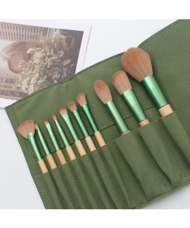 Buy 10-Piece Makeup Brush Set with Bag | Universal Beauty Tools for Flawless Foundation - Buy Online on GoSupps.com
