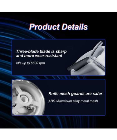 2024 Newest Mini Portable Electric Shaver Mini Electric Shaver One-Button Use Electric Razor for Men Portable Powerful Storm Razor for Men Women Travel Essentials (Shaver+1 Blades) - Buy Online on GoSupps.com