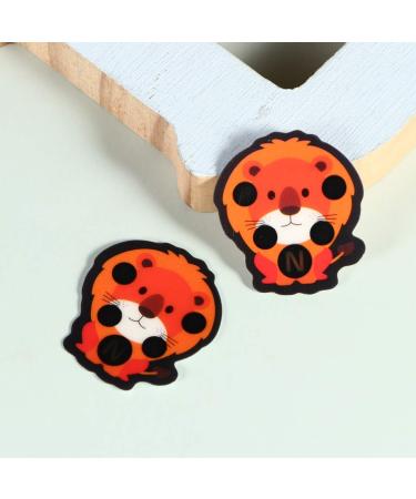 10PC Thermometer Stickers - Colorful Animal Patterns for Baby & Toddler Fever - Front Strip Temperature 35-40 C | Ideal for Home & Travel - Buy Online on GoSupps.com