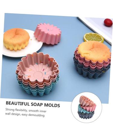 36 Pcs Silicone Muffin Cup Cupcake Reusable Baking Cups Silicone Molds Parchment Cup Muffin Baking Cups Non- Stick Muffin Pan Cake Molds Soap Mold Biscuit Small Tools Silica Gel 7.5X6.3CMx3pcs - Buy Online on GoSupps.com