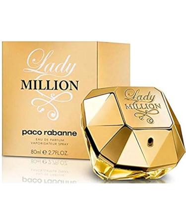 Lady Million by Paco Rabanne Eau De Parfum Spray 2.7 Fl Oz (Women) Pack of 1