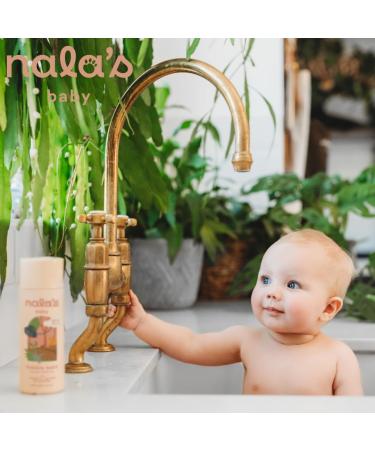 Nala's Baby Bubble Bath | Award-Winning | 97% Natural | Dermatologically-Tested | Vegan | Soothing Oat Milk & Camomile | 200ml & 400ml - Buy Online on GoSupps.com