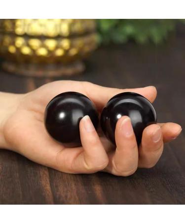 Unbist Stress Ball Ballstretcher - Magnetic Chinese Baoding Balls for Hand Exercise - 55mm Cloth Bag - Buy Online on GoSupps.com