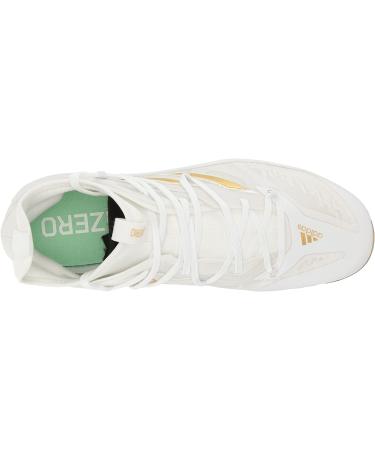 adidas Men's Adizero Afterburner 9 Nwv TPU Baseball Shoe - White/Gold Metallic - Size 9.5 - Buy Online on GoSupps.com