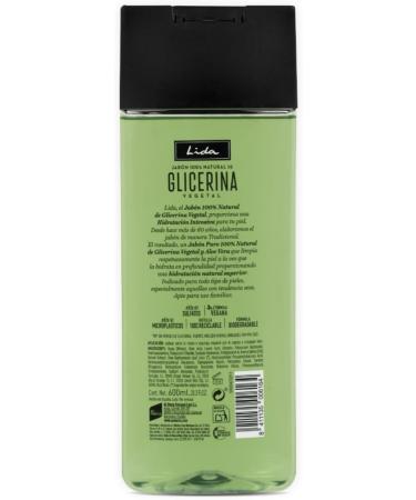 Lida - 100% natural liquid soap of glycerin and aloe vera traditional production - 600 ml - Buy Online on GoSupps.com