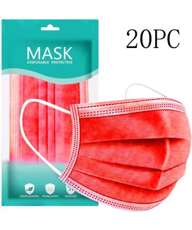 Disposable Face Cover 3-Ply Outdoor Breathable Mouth Protection Bandanas for Women and Men - Buy Online on GoSupps.com