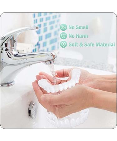 2 Pairs Top and Bottom Adjustable Temporarily Beautiful Smile(White) - Buy Online on GoSupps.com