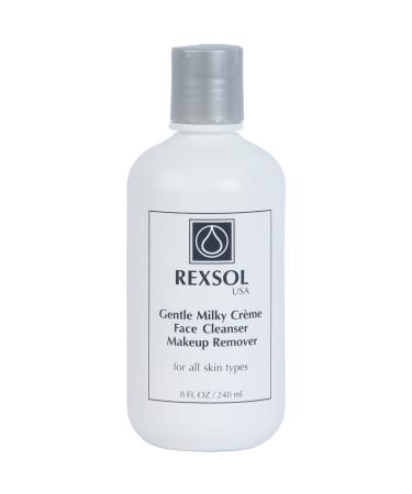 REXSOL Gentle Milky Cr me Face Cleanser Makeup Remover (240 ml / 8 fl oz)