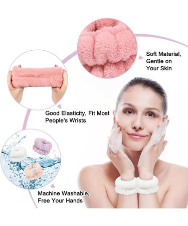 Shintop 8 Pieces Face Wash Bracelets - Purple White Lotus Pink & Adzuki Red | International Shipping Available - Buy Online on GoSupps.com