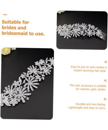 DOITOOL Comb Halloween Hair Accessories Bridesmaid Hair Accessories Special Occasion Hair Accessory Banquet Hair Accessory Wedding Headpiece for Bride Pearl Hair Accessories - Buy Online on GoSupps.com