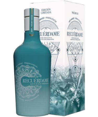 Aceitex Remember Extra Arbequina Green Limited Edition olive oil 500 ml - Buy Online on GoSupps.com