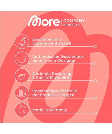 More Chunky Hazelnut Nougat Praline 250g - Low Sugar Flavor Powder with Inulin & Lactase - Premium Quality Made in Germany - Buy Online on GoSupps.com