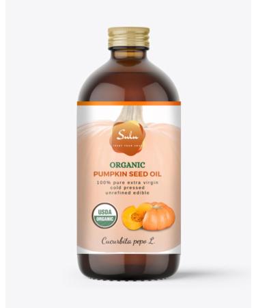 Pumpkin Seed Oil-USDA Organic Cold Pressed Unrefined Virgin (4 oz)
