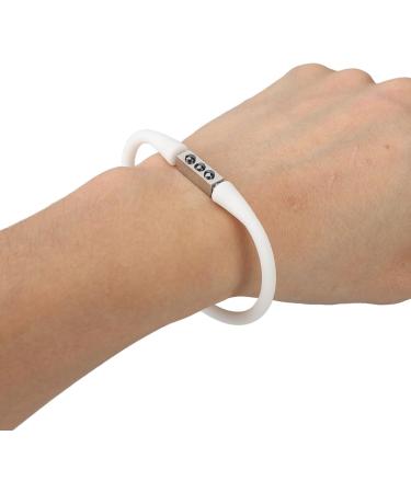 Energy Bracelet - Magnetic Silicone Sports Bracelet for Men & Women | Balance & Negative Ion Technology for Basketball - Buy Online on GoSupps.com