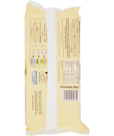 Mulino Bianco Merendine Plumcake Set of 6 plum cakes with chocolate drops sweet snack for both - 350 g + Italian gourmet polpa 400 g - Buy Online on GoSupps.com