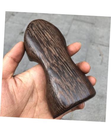 Frcolor 4-Piece Wooden Acupuncture Massage Device Set - Copper Mortar for Body Shaping & Back Relief - Buy Online on GoSupps.com