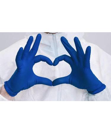 Inspire Nitrile Exam Gloves - Cobalt Blue, Latex-Free, Small | Pack of 1000 - Buy Online on GoSupps.com