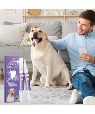 Pet Oral Repair Gel for Dogs Pet Oral Repair Gel Pet Oral Care Gel Pet Oral Restoration Whitening Gel Gel Pet Oral Pet Oral Repair Gel Pen for Cats (3pc) - Buy Online on GoSupps.com