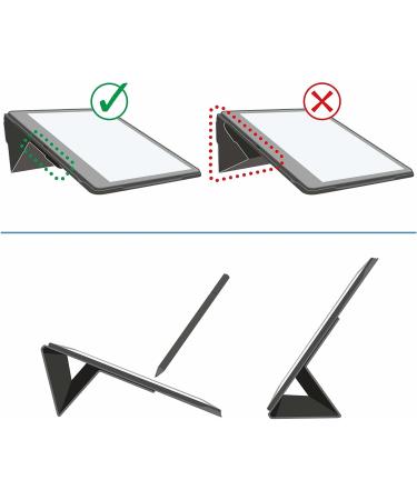 Kindle Scribe Fabric Folio Cover - Magnetic Attach, Black (Fits Kindle Scribe Only) - Buy Online on GoSupps.com